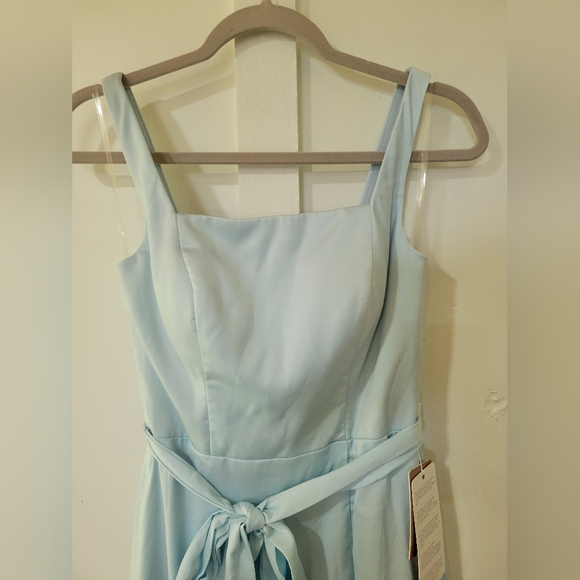 Stacees Sky Blue Maxi Dress - Picture 4 of 14
